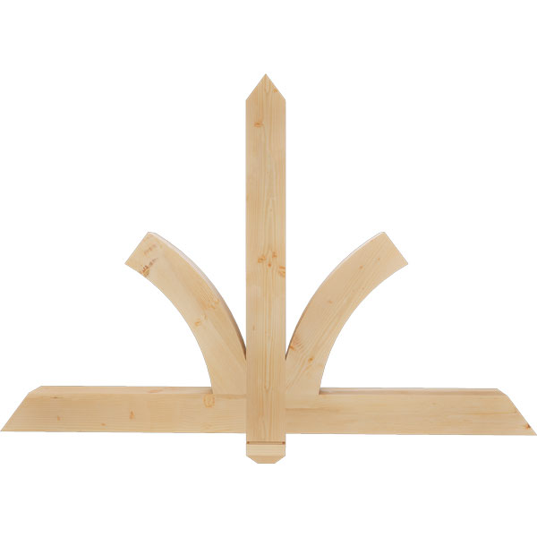Ekena Millwork GBW048X32X0404RED00SDF