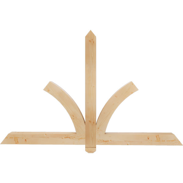 Ekena Millwork GBW060X38X0404RED00SDF