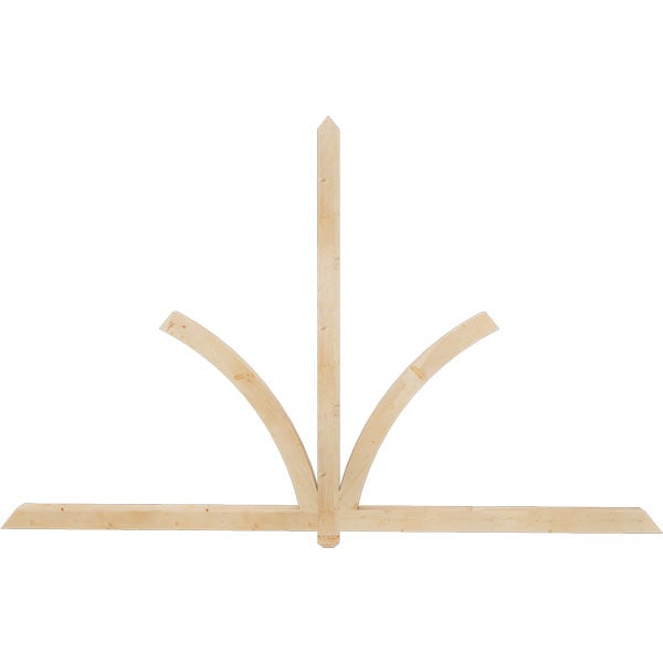 Ekena Millwork GBW108X68X0404RED00SDF