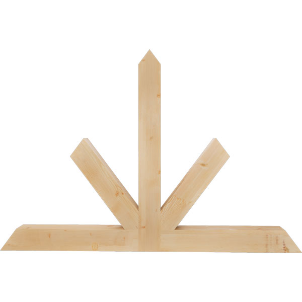 Ekena Millwork GBW048X32X0404SAR00SDF