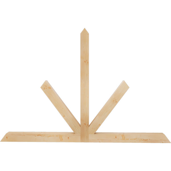 Ekena Millwork GBW072X48X0404SAR00SDF