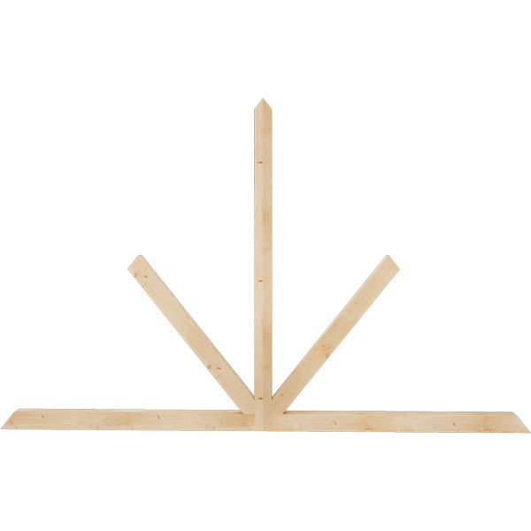 Ekena Millwork GBW108X68X0404SAR00SDF