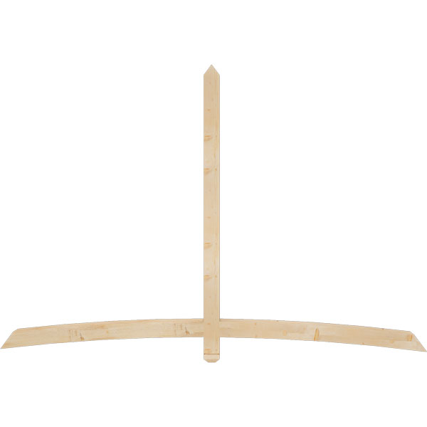 Ekena Millwork GBW096X64X0404BEL00SDF