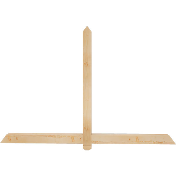 Ekena Millwork GBW072X48X0404EUG00SDF