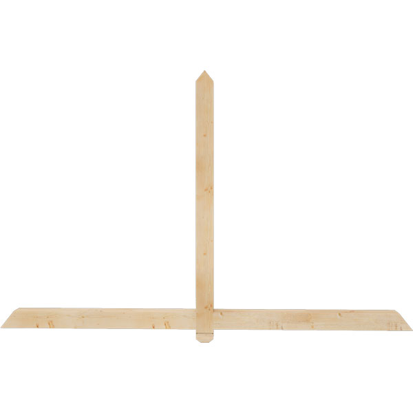 Ekena Millwork GBW084X53X0404EUG00SDF