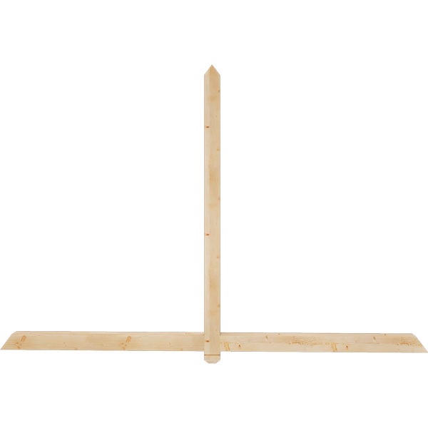 Ekena Millwork GBW096X64X0404EUG00SDF