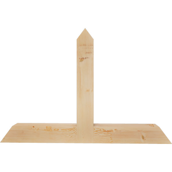 Ekena Millwork GBW036X24X0404POR00SDF