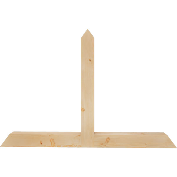 Ekena Millwork GBW048X32X0404POR00SDF