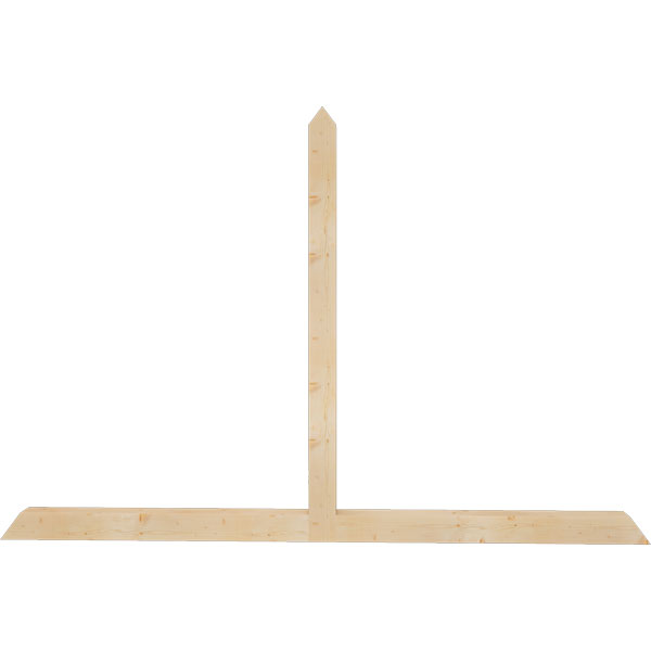 Ekena Millwork GBW084X56X0404POR00SDF