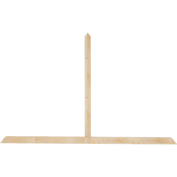 Ekena Millwork GBW108X68X0404POR00SDF