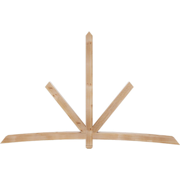 Ekena Millwork GBW108X68X0404ALB00RWR