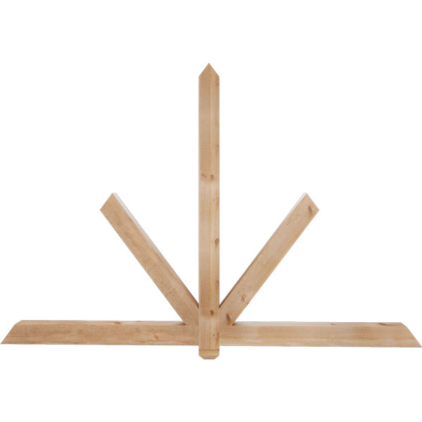 Ekena Millwork GBW084X56X0404KEN00RWR