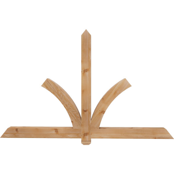 Ekena Millwork GBW072X45X0404RED00RWR