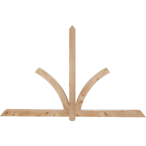 Ekena Millwork GBW096X60X0404RED00RWR
