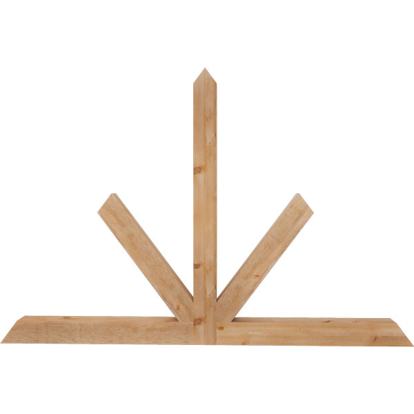 Ekena Millwork GBW072X48X0404SAR00RWR
