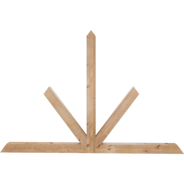 Ekena Millwork GBW084X56X0404SAR00RWR