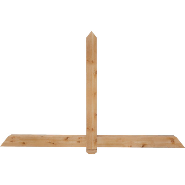 Ekena Millwork GBW072X45X0404EUG00RWR