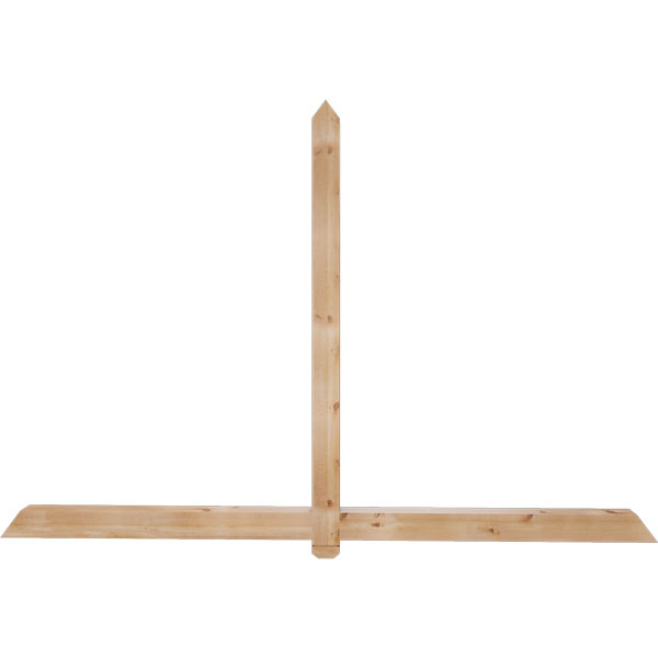 Ekena Millwork GBW096X64X0404EUG00RWR