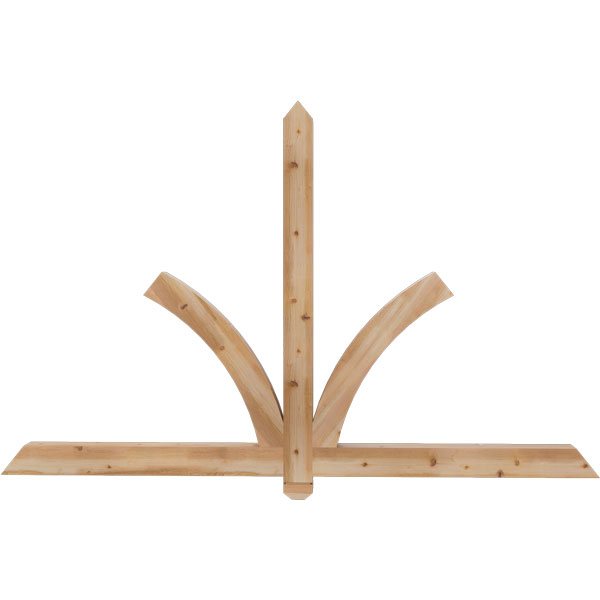 Ekena Millwork GBW072X45X0404RED00SWR