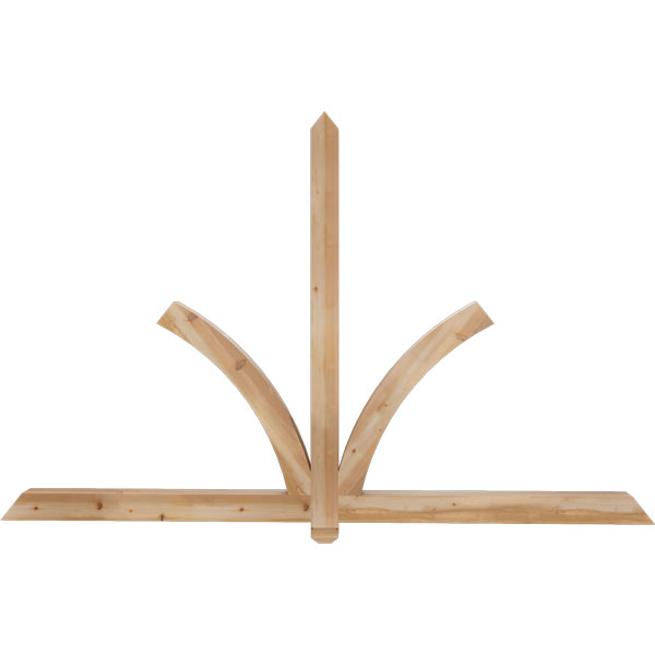 Ekena Millwork GBW084X53X0404RED00SWR
