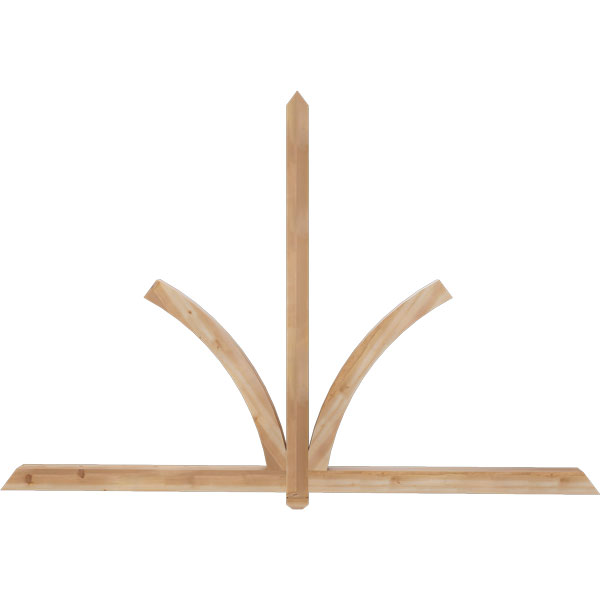 Ekena Millwork GBW096X64X0404RED00SWR