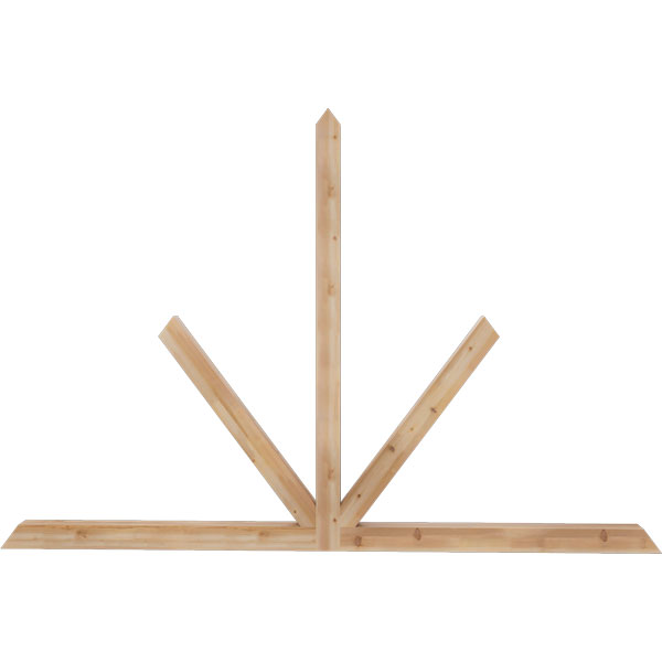 Ekena Millwork GBW096X64X0404SAR00SWR