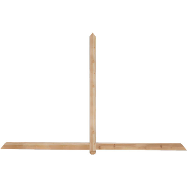 Ekena Millwork GBW108X68X0404EUG00SWR