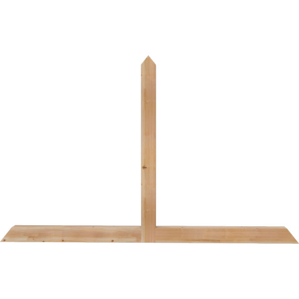 Ekena Millwork GBW072X45X0404POR00SWR