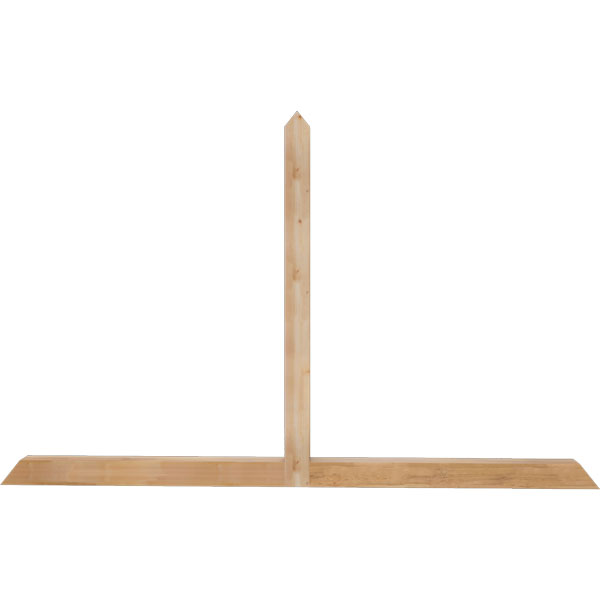 Ekena Millwork GBW084X53X0404POR00SWR