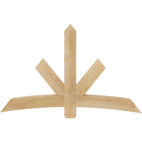 Ekena Millwork GBW072X45X0406ALB00RDF