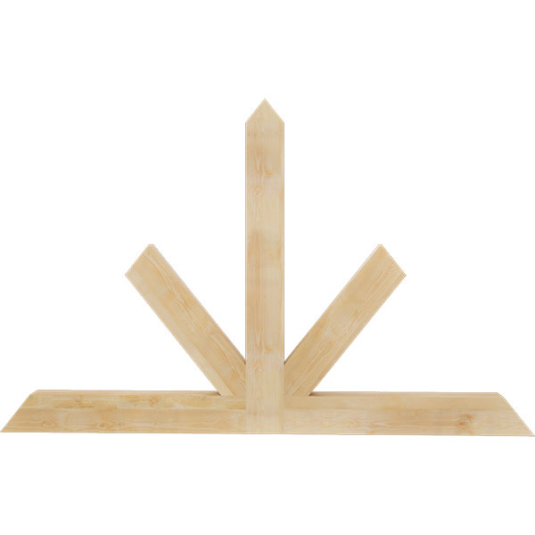 Ekena Millwork GBW084X53X0406SAR00RDF