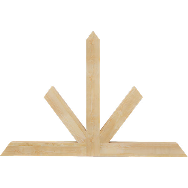 Ekena Millwork GBW084X56X0406SAR00RDF