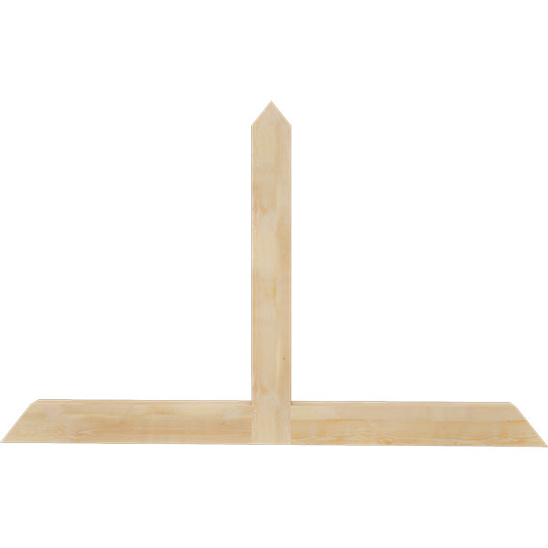 Ekena Millwork GBW084X53X0406POR00RDF