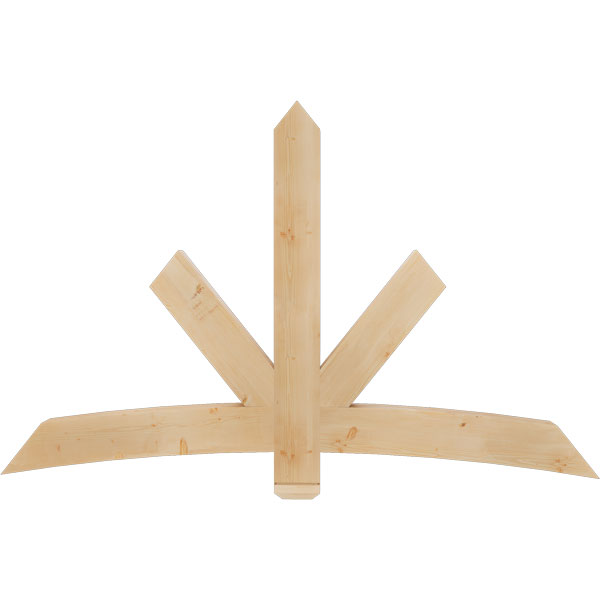 Ekena Millwork GBW072X45X0406ALB00SDF