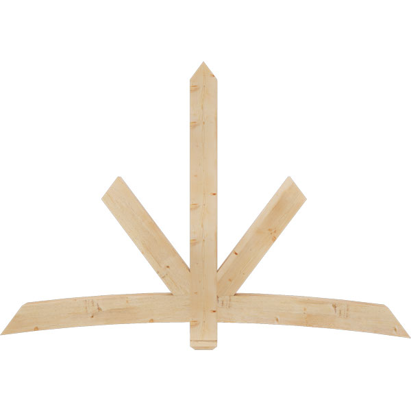 Ekena Millwork GBW084X56X0406ALB00SDF
