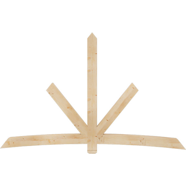 Ekena Millwork GBW108X68X0406ALB00SDF