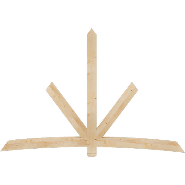 Ekena Millwork GBW108X72X0406ALB00SDF