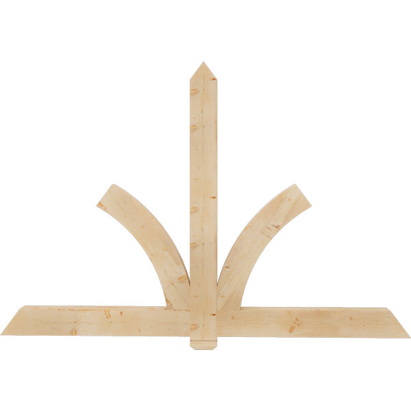 Ekena Millwork GBW084X56X0406RED00SDF