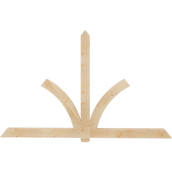 Ekena Millwork GBW108X68X0406RED00SDF
