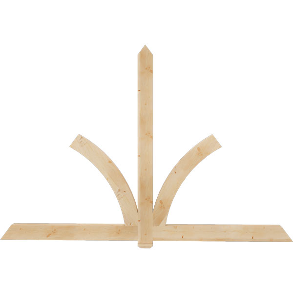 Ekena Millwork GBW108X72X0406RED00SDF