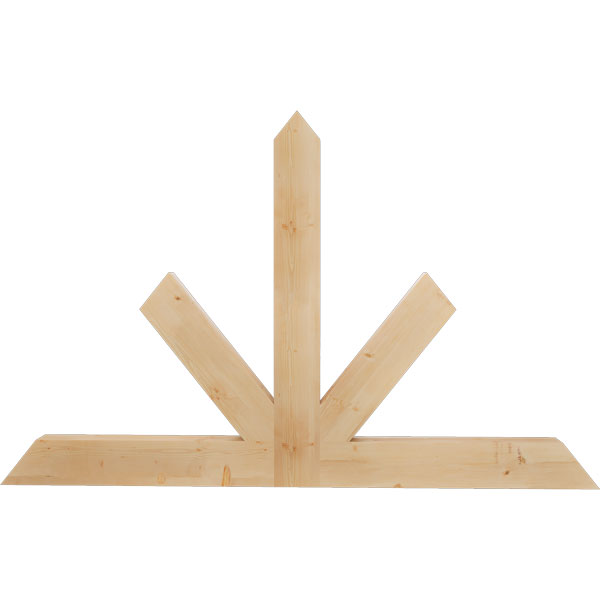 Ekena Millwork GBW072X45X0406SAR00SDF