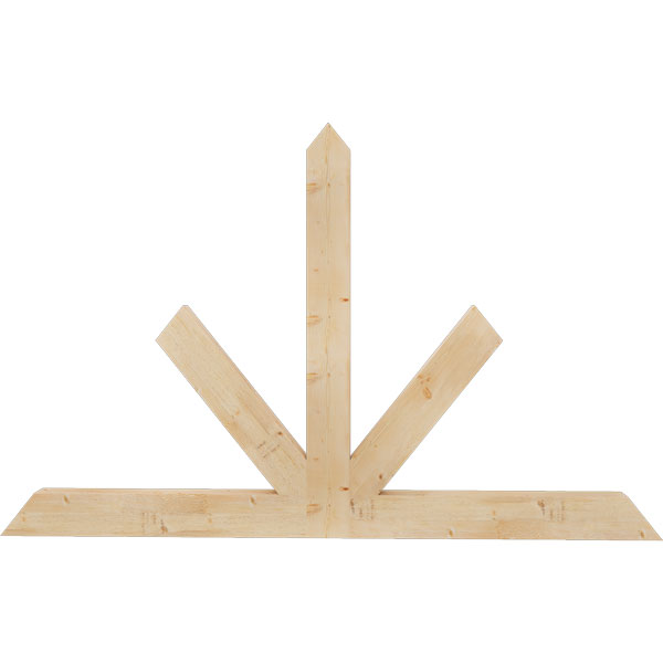 Ekena Millwork GBW084X53X0406SAR00SDF