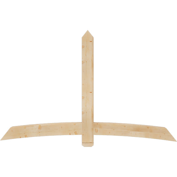 Ekena Millwork GBW084X53X0406BEL00SDF