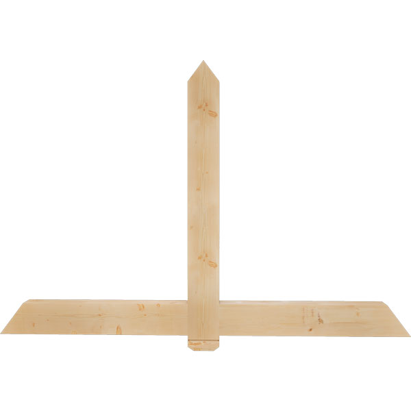 Ekena Millwork GBW072X48X0406EUG00SDF