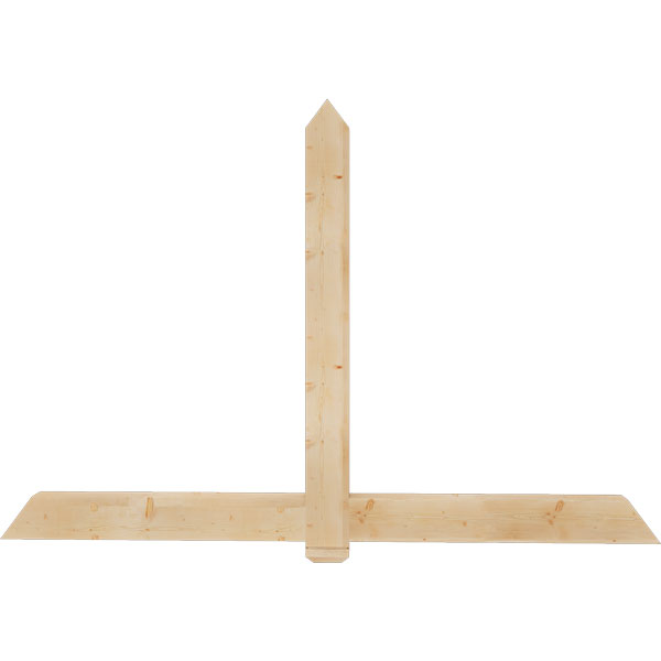 Ekena Millwork GBW084X56X0406EUG00SDF