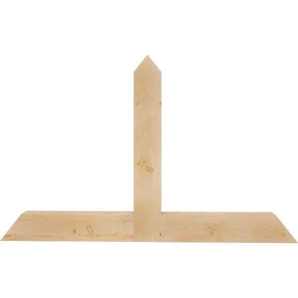 Ekena Millwork GBW060X38X0406POR00SDF
