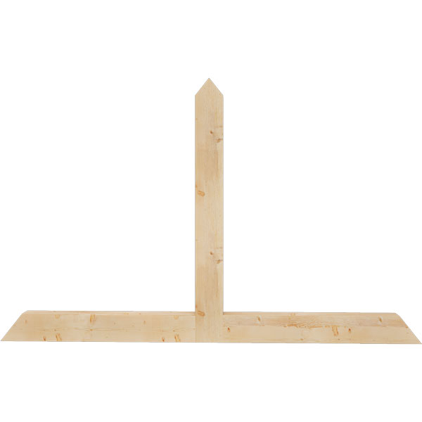 Ekena Millwork GBW084X53X0406POR00SDF