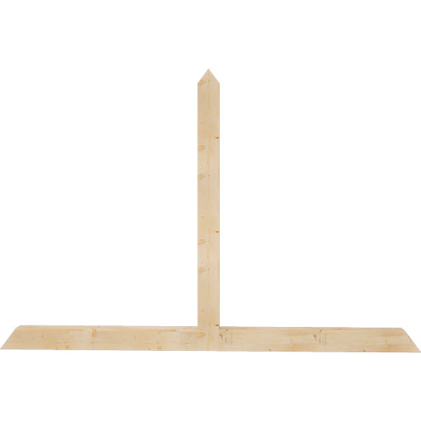 Ekena Millwork GBW108X72X0406POR00SDF