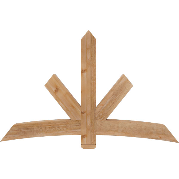 Ekena Millwork GBW072X45X0406ALB00RWR