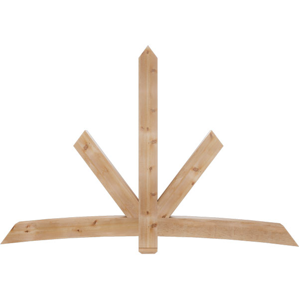Ekena Millwork GBW096X64X0406ALB00RWR